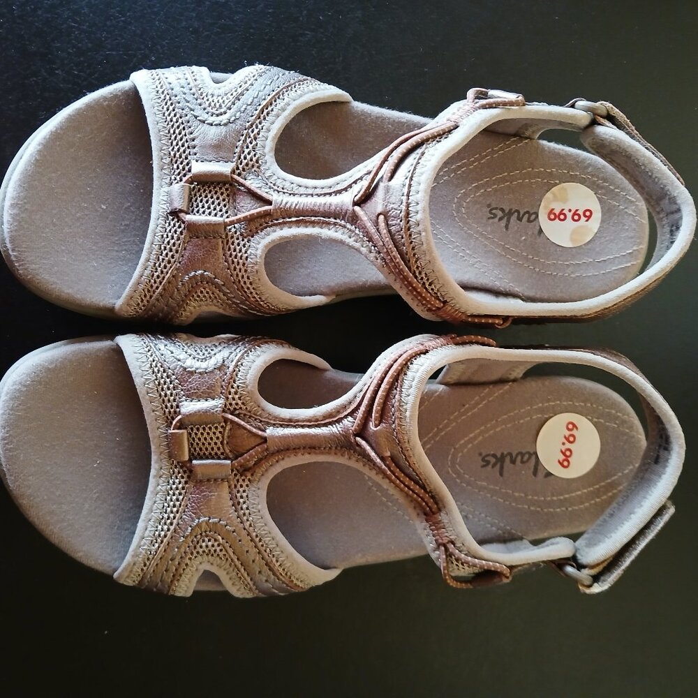 Ladies Tan Sandals from Clark's